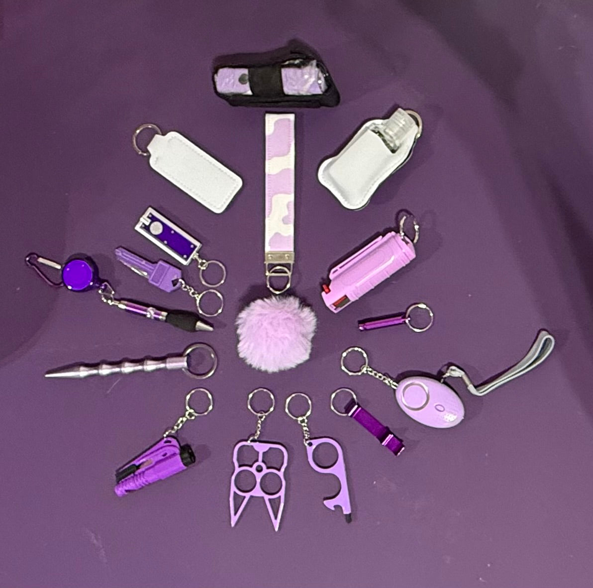 Safety Keychain Set