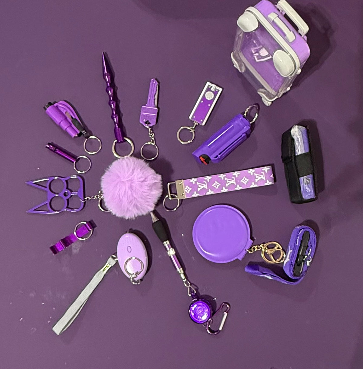 Safety Keychain Set